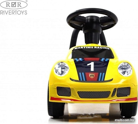 Каталка RiverToys F005FF (желтый)