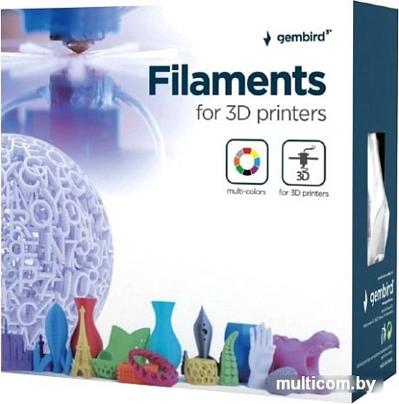 Пластик Gembird PLA 1.75 мм 1000 г (синий)