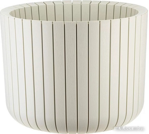Кашпо Idea Шато М3040 29л (белый ротанг)