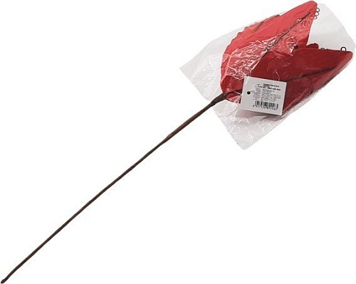 Рождественская ветка MonAmi TM25-056D-RED