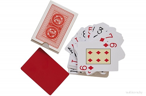 Игральные карты Partida Poker Night Pro pnpcards (красный/синий)