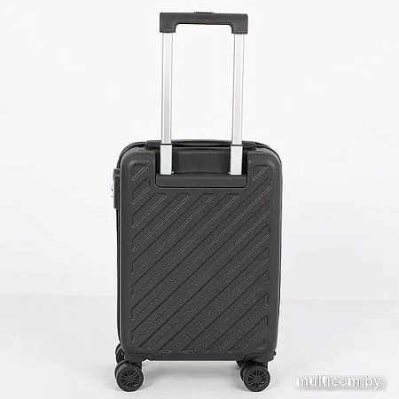 Чемодан-спиннер Mr.Bag 338-9101/5-18BLK (черный)