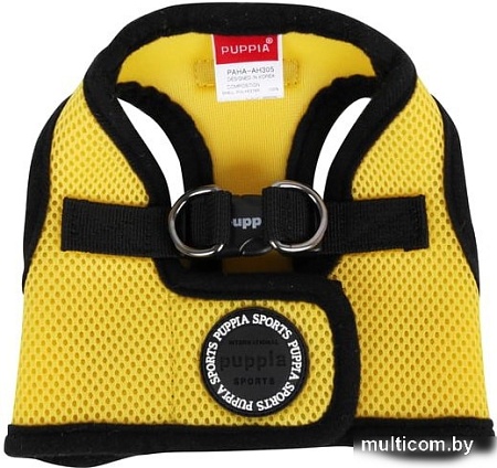 Шлейка-жилетка Puppia PuppiaSoft Vest PAHA-AH305-YE-S (желтый)