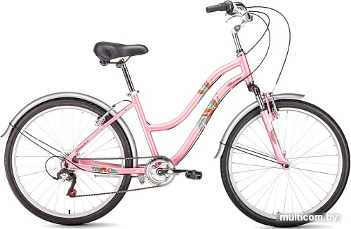 Велосипед Forward Evia Air 26 1.0 (розовый, 2019)