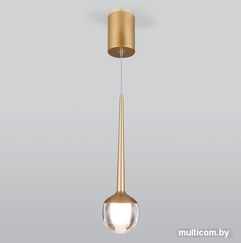 Подвесная люстра Elektrostandard DLS028 6W 4200K (золото)