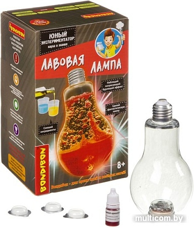 Набор для опытов Bondibon Науки с Буки Лавовая лампа ВВ4150