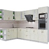 Готовая кухня Интерлиния Мила Крафт 1.88x3.0 левая (дуб снежный)