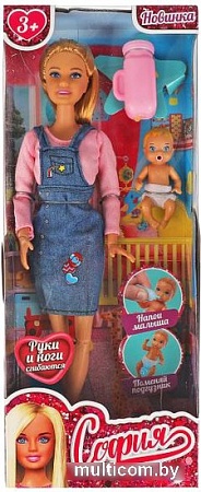 Кукла Карапуз София 66001-SET08-S-BB