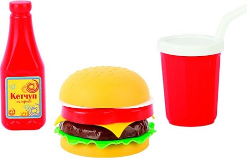 Набор игрушечных продуктов Стром Бургер У975