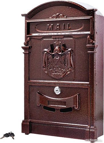 Почтовый ящик Аллюр №4010 (медь)