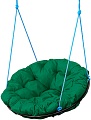 Подвесное кресло M-Group Папасан 12039904 (зеленая подушка)