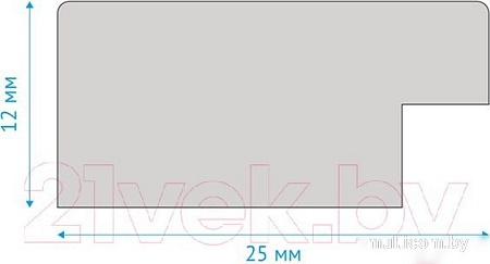 Фоторамка OfficeSpace №10 234009 (черный)