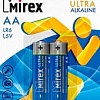 Батарейки Mirex Ultra Alkaline AA 2 шт LR6-E2
