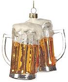 Елочная игрушка Goodwill Xmas 2023 Пивные бокалы YA 92429