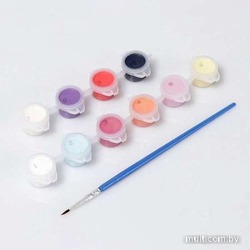 Картина по номерам Школа талантов Забавные зайчата 9085899