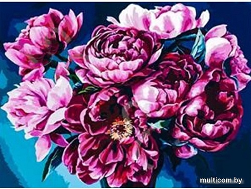 Алмазная мозаика Darvish Пионы DV-9512-12