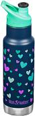 Фляга-термос Klean Kanteen Insulated Kid Classic Narrow Navy Hearts 1008873 355мл