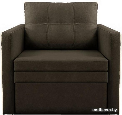 Кресло-кровать Brioli Пино П (рогожка, J5 коричневый)