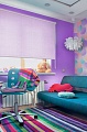 Рулонные шторы Эскар 83x170 (фиолетовый)