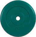 Диск MB Barbell Стандарт 26 мм (1x10 кг, зеленый)