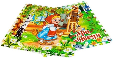 Коврик-пазл Играем вместе Три медведя FS-3BEAR