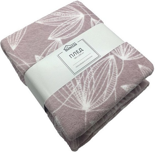 Плед Belezza Gardenia 180x200 (розовый)