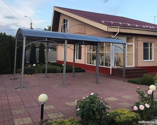 Навес для автомобиля Импласт 3.7х4м 15151 (каркас)