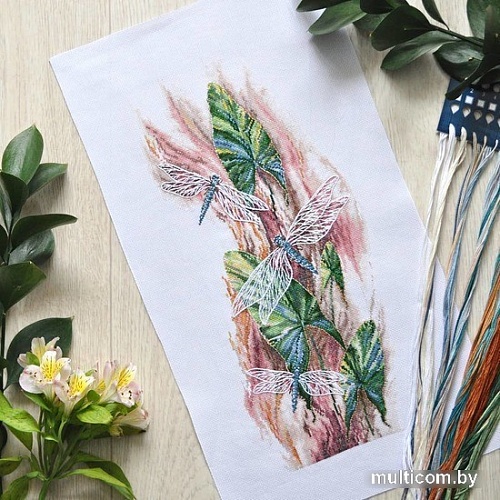 Набор для вышивания Сделай своими руками Танцующие стрекозы Т-17С