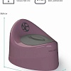 Детский горшок Amarobaby Fort AB221102F/22 (фиолетовый)