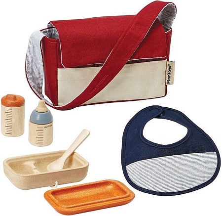 Набор принадлежностей для кукол Plan Toys Набор для кормления куклы 3499