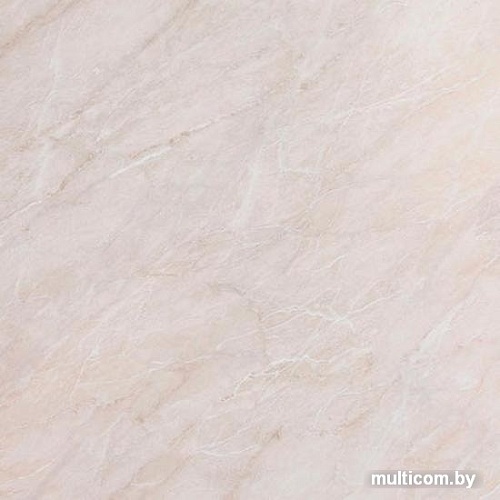 Обеденный стол Solt Круглый раздвижной (мрамор бежевый/ноги квадратные серые)