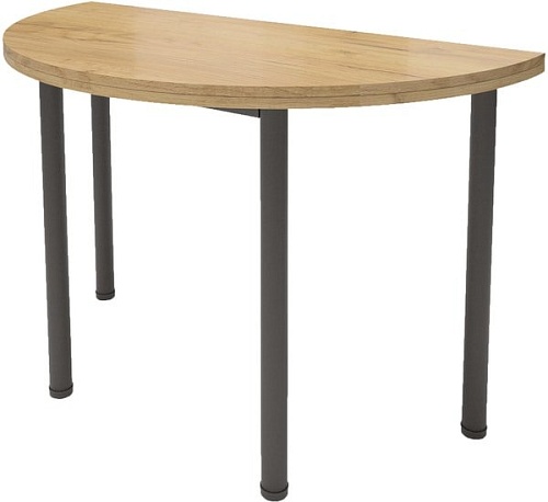 Обеденный стол Millwood Далис 1 (дуб золотистый крафт/черный)