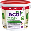 Краска Ecol 34 ВД-АК-2034 11 л (белый матовый)