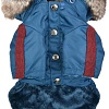 Куртка для животных Puppia Brock с капюшоном PAUD-JM1851-TE-M (синий)