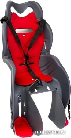 Детское велокресло HTP Sanbas P (темно-серый)