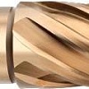 Сверло корончатое Lenz 40х30мм, HSS-XE/с покрытием, W19/Nitto