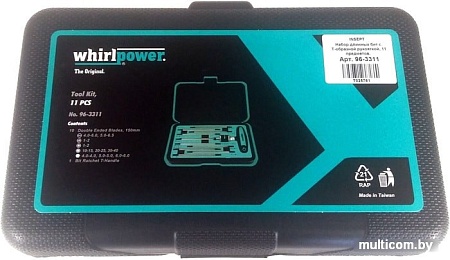 Набор отверток Whirlpower 96-3311 (11 предметов)