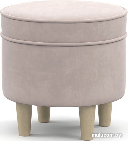 Пуфик Нижегородмебель Лора ТП 330 (ультра роуз пудровый)