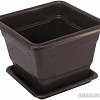 Кашпо БЗПИ 23с332-3567 (7 л, коричневый)