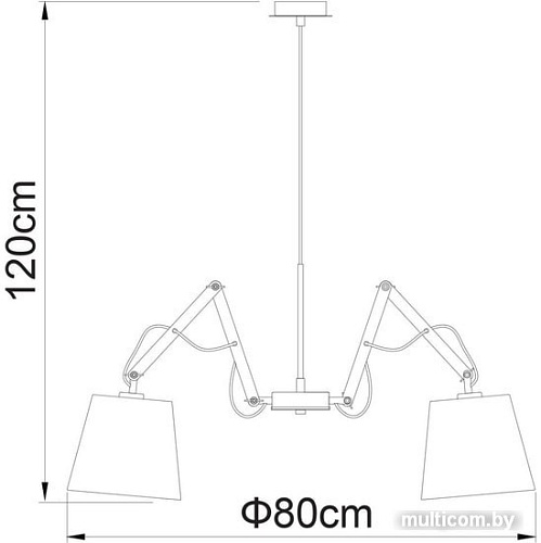 Подвесная люстра Arte Lamp Pinocchio A5700LM-5WH