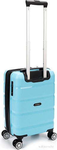 Чемодан-спиннер Torber В Отпуск T1902S (бирюзовый)