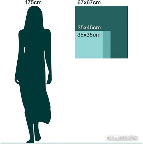 Картина Stamprint Цветы АT003 (35x35)