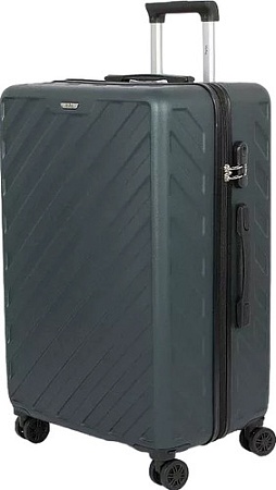 Чемодан-спиннер Mr.Bag 338-9101/5-26DGN (темно-зеленый)