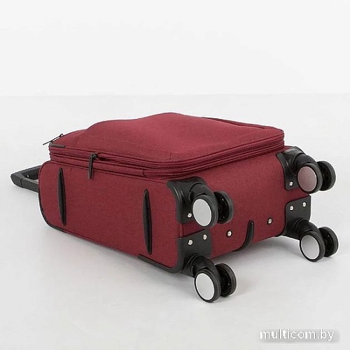 Чемодан-спиннер Grott 338-1001/3-20 (бордовый)