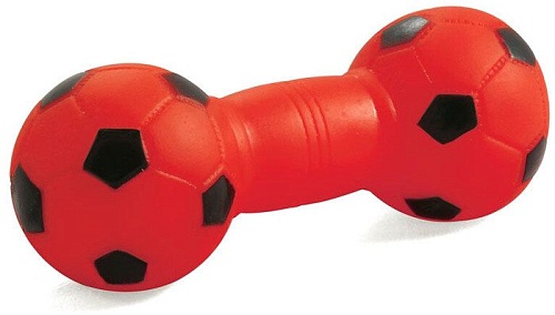 Игрушка для собак Triol Гантель футбольная 12101050