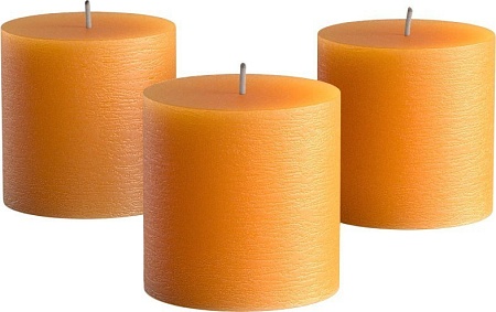 Набор свечей Мелт 75 мм (3 шт, оранжевый)