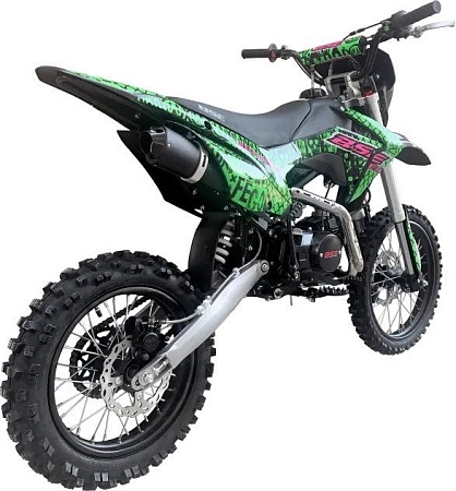 Мотоцикл BSE EX 17/14 Max13 (зеленый/розовый/неон)