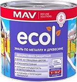 Эмаль MAV Ecol ПФ-115 10 кг (красный)