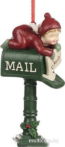Елочная игрушка Goodwill Xmas 2024 Почтовый ящик D 43271_1 (зеленый)