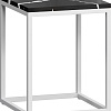 Журнальный столик LoftyHome Годмар 3 (мрамор блэк/белый)